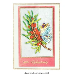 Diamond-Painting-Sticker, Elfen, DIN A4, 4 Bogen
