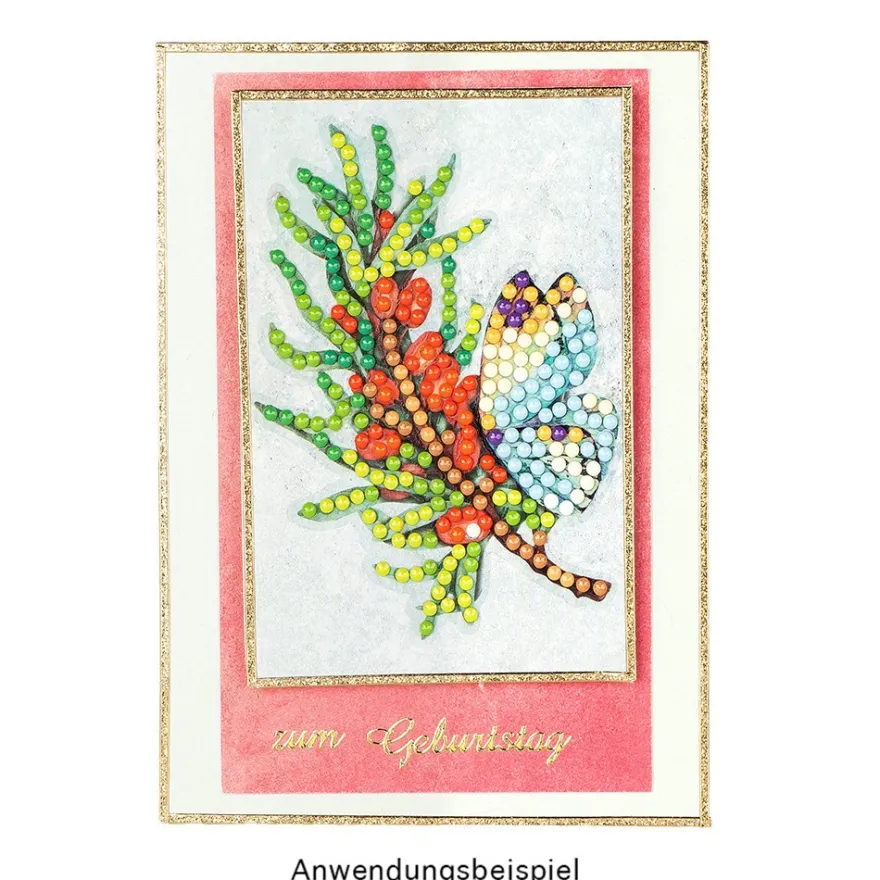 Diamond-Painting-Sticker, Elfen, DIN A4, 4 Bogen