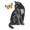Diamond-Painting-Sticker, Katzen, DIN A4, 4 Bogen