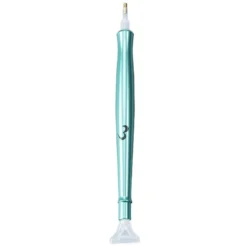 Diamond-Painting-Stift, metallic, 14cm lang, Ø1,2cm, mit 6 verschieden Aufsätzen