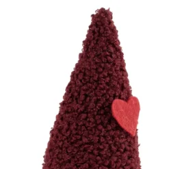 DIY-Wichtel, 18cm x 7cm x 7cm, 9-teilig, dunkelrot