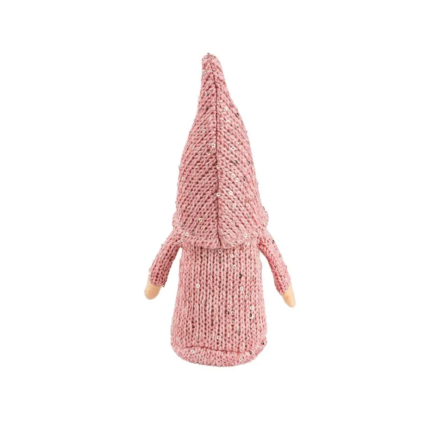 DIY-Wichtel, Smilla, 15cm hoch, 8-teilig, rosa mit Pailletten