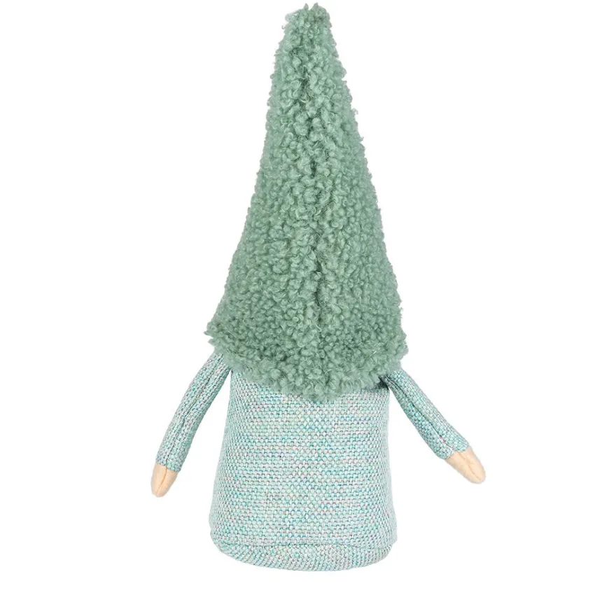 DIY-Wichtel, Tomte, 25cm hoch, 8-teilig, grüner Körper und Mütze