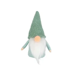 DIY-Wichtel, Tomte, 15cm hoch, 8-teilig, grüner Körper und Mütze