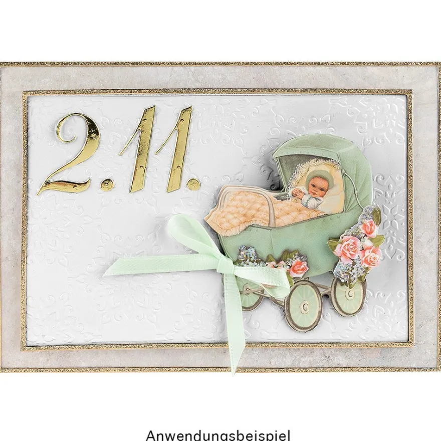 3-D Motive, Baby, 6-8cm, 10 Motive