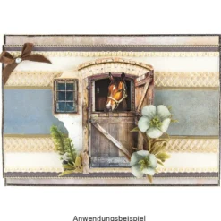 3-D Motive, Bauernhof, 7-9,5cm, 10 Motive