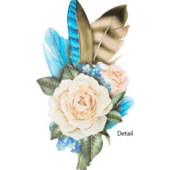 3-D Motive, Blüten & Federn, 6-13cm, 10 Motive