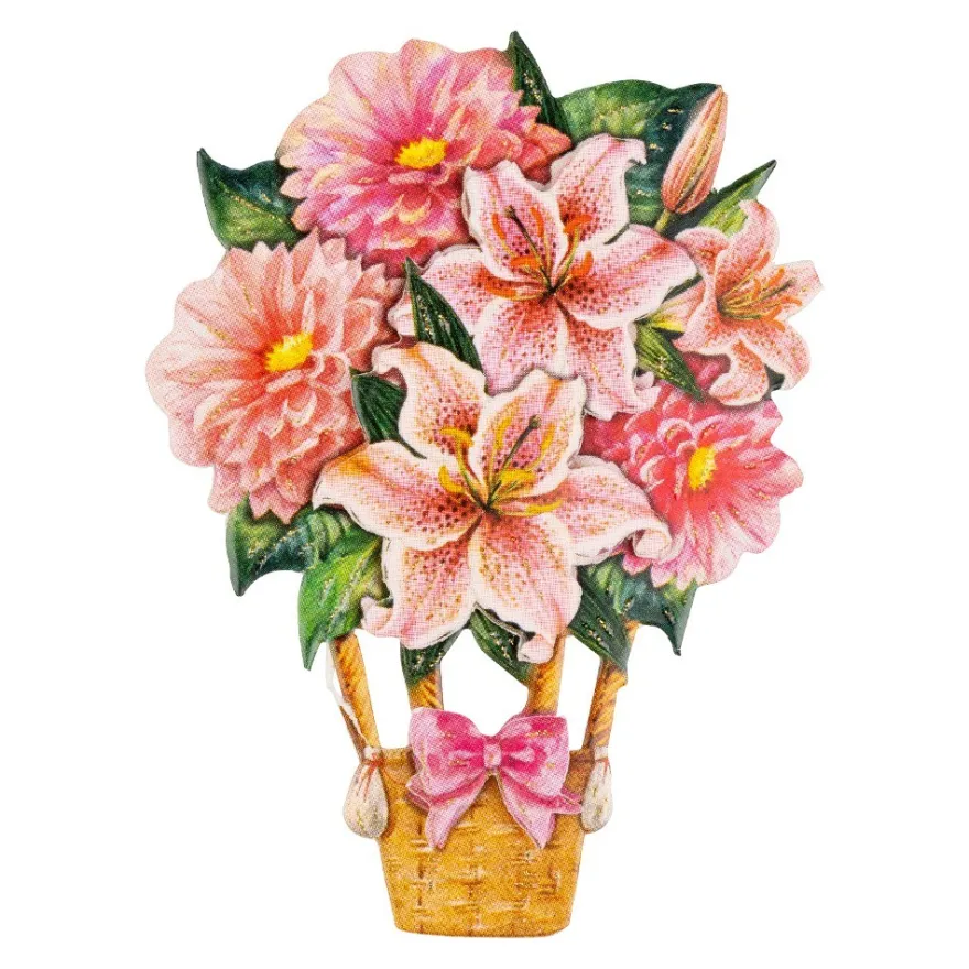 3-D Motive, Blumen-Ballons, 6,7-9,7cm, 10 Motive
