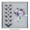 3-D Motive, Blumen in Glasvase, 7-9cm, 10 Motive