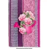 3-D Motive, Blumen in Kannen, 7-9cm, 10 Motive