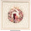 3-D Motive, Blumenkränze Frühjahr, 8-8,5cm, 10 Motive