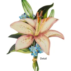 3-D Motive, Blumen-Sträußchen, 5,5-11cm, 10 Motive