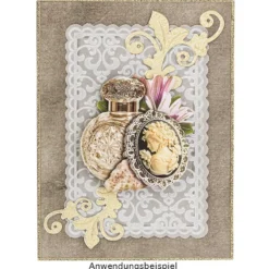 3-D Motive, Broschen, 7-9,5cm, 10 Motive