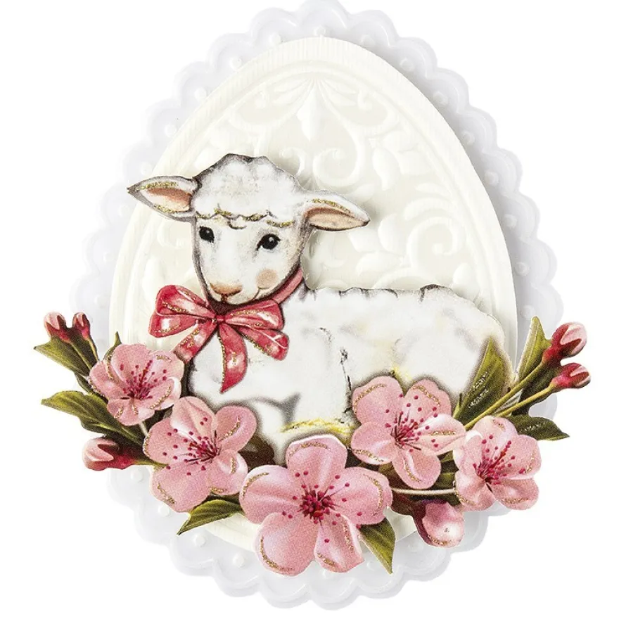 3-D Motive Deluxe, Zauberhafte Osterzeit 1, 8-10cm, 10 Motive