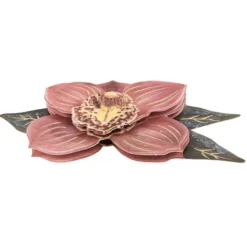 3-D Motive, Edle Blüten, Gold-Gravur, 8cm x 8cm, 10 Motive