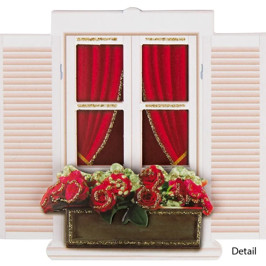 3-D Motive, Fenster & Blumenkästen, 7-10cm, 10 Motive