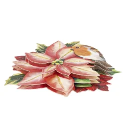 3-D Motive, Festliche Weihnachtssterne, 7-9cm, 10 Motive