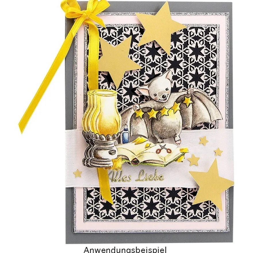 3-D Motive, Fledermaus "Happy K.", 6-10cm, 10 Motive