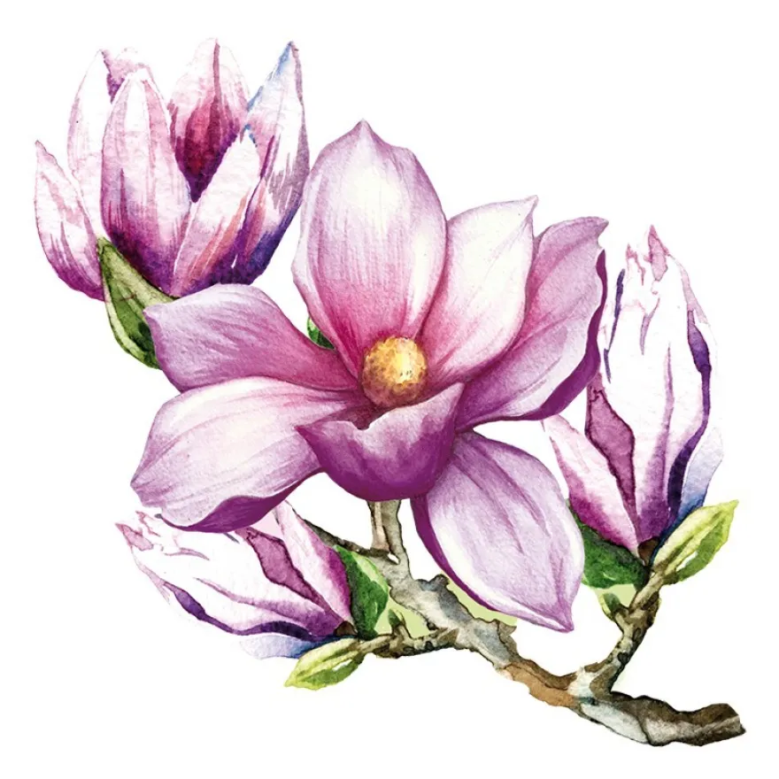 3-D Motive, Frühjahrsblütenzweige, 7,5-10cm, 10 Motive