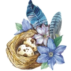 3-D Motive, Frühlingserwachen, 5-8,5cm, 10 Motive