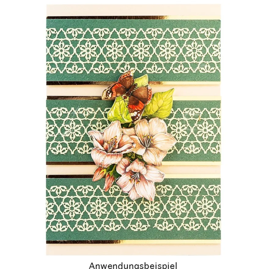 3-D Motive, Gartenmotive, 7cm x 6 cm, 10 Motive