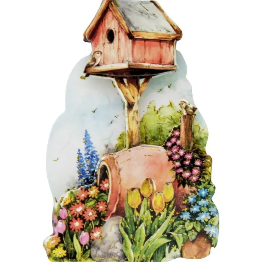 3-D Motive, Gartenmotive, Gold-Gravur, 4,5-8cm, 10 Motive