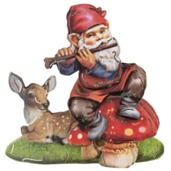3-D Motive, Gartenzwerge, Gold-Gravur, 8cm, 10 Motive