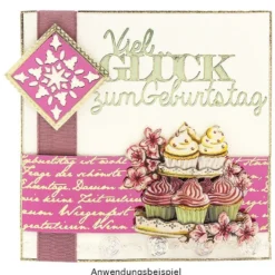3-D Motive, Geburtstag, 7-9,5cm, 10 Motive