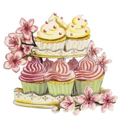 3-D Motive, Geburtstag, 7-9,5cm, 10 Motive