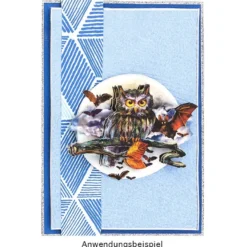 3-D Motive, Halloween, 7-11cm, 10 Motive
