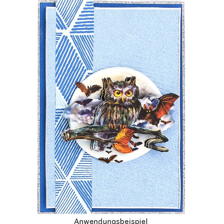 3-D Motive, Halloween, 7-11cm, 10 Motive