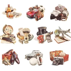 3-D Motive, Herren-Klassiker, 7,5-11,5cm, 10 Motive