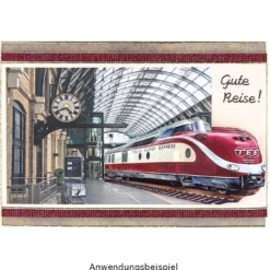 3-D Motive, Historische Lokomotiven, 4,5-10,5cm, 10 Motive