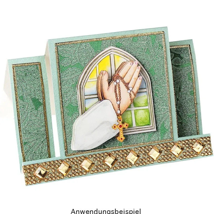 3-D Motive, Jugend & Kirche, für Konfirmation, Kommunion & Firmung, 8-11cm, 10 Motive