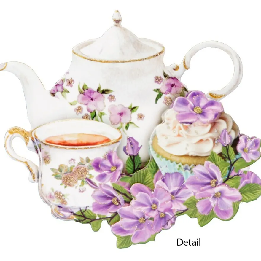 3-D Motive, Kaffee & Tee, 7-8,5 cm, 10 Motive