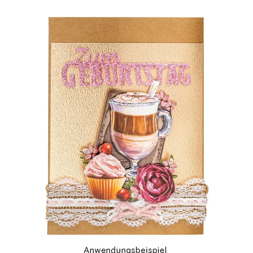 3-D Motive, Kaffeevielfalt, 7,5-10cm, 10 Motive