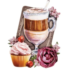 3-D Motive, Kaffeevielfalt, 7,5-10cm, 10 Motive