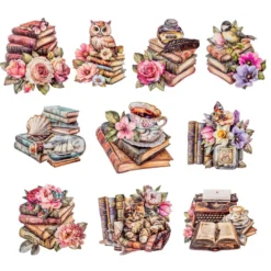 3-D Motive, Kleine Auszeiten, 8-9,5cm, 10 Motive