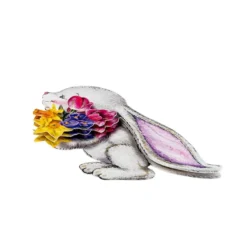 3-D Motive, Knuffige Hasen, 6,5-9cm, 10 Motive