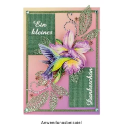3-D Motive, Kolibris, 6-9,5cm, 10 Motive