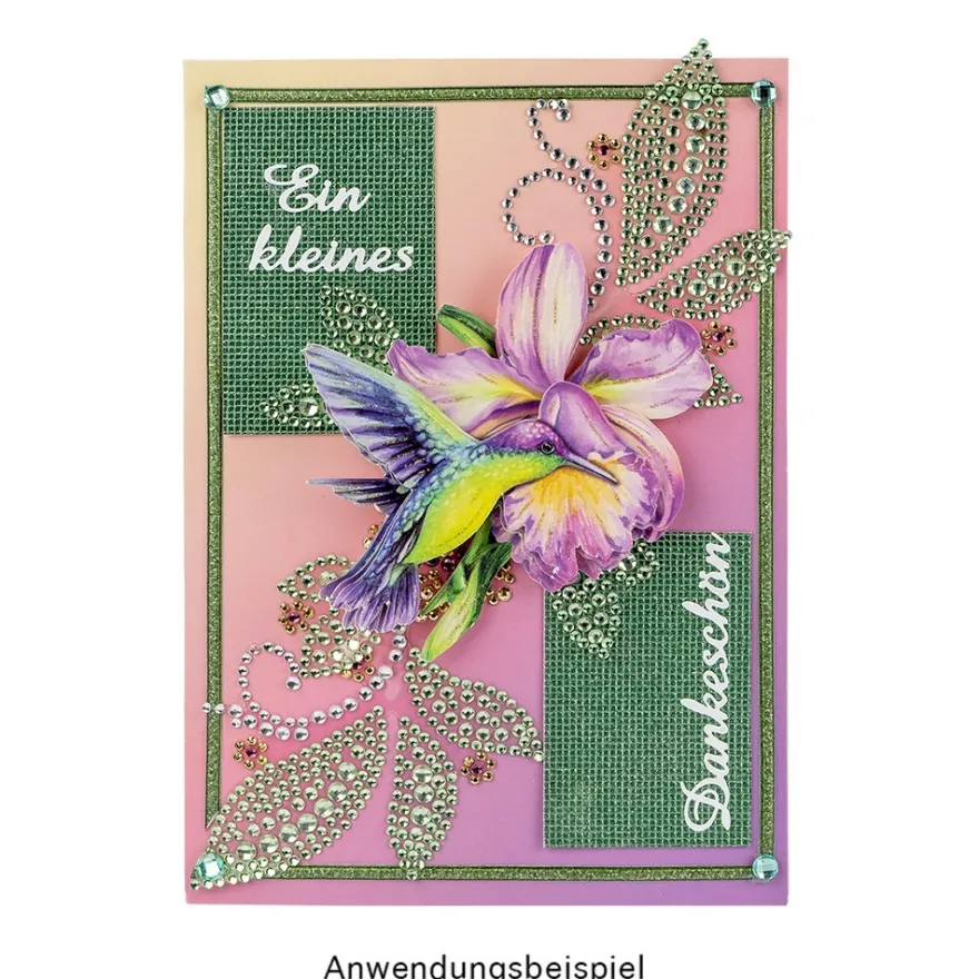 3-D Motive, Kolibris, 6-9,5cm, 10 Motive