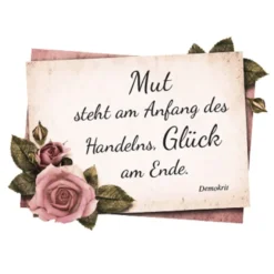 3-D Motive, Lebensweisheiten, 9cm x 7cm, 10 Motive