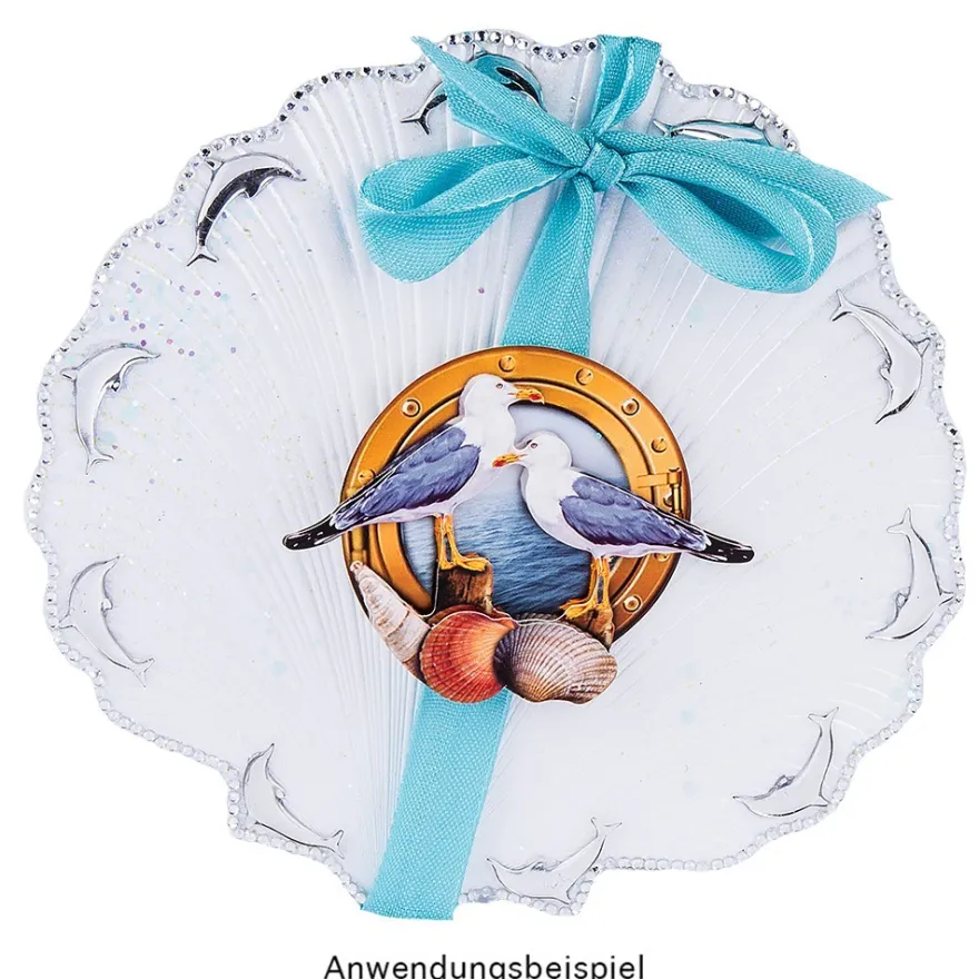3-D Motive, Maritim, 6,5-8cm, 10 Motive