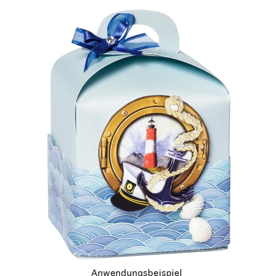 3-D Motive, Maritim, 6,5-8cm, 10 Motive