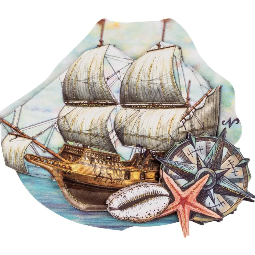 3-D Motive, Maritim 2, 7,5-10,5cm, 10 Motive