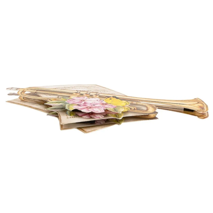 3-D Motive, Musik-Instrumente, 6,5-11cm, 10 Motive