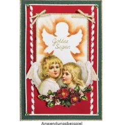 3-D Motive, Nostalgie-Engel, 7,5-9cm, 10 Motive