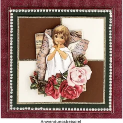3-D Motive, Nostalgie-Engel 2, 6,5-9cm, 10 Motive