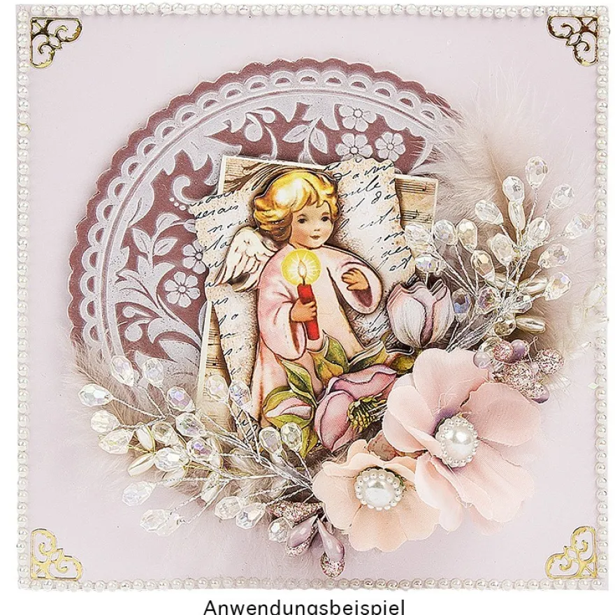 3-D Motive, Nostalgie-Engel 2, 6,5-9cm, 10 Motive