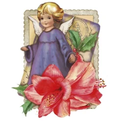 3-D Motive, Nostalgie-Engel 2, 6,5-9cm, 10 Motive